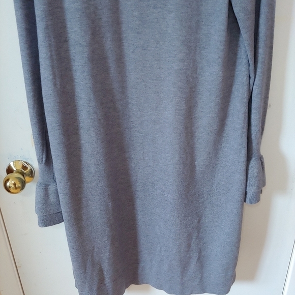 ISAAC Mizrahi Gray Duster Cardigan Size M - Picture 10 of 16